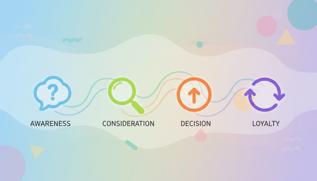buyer journey stages buyer journey stages