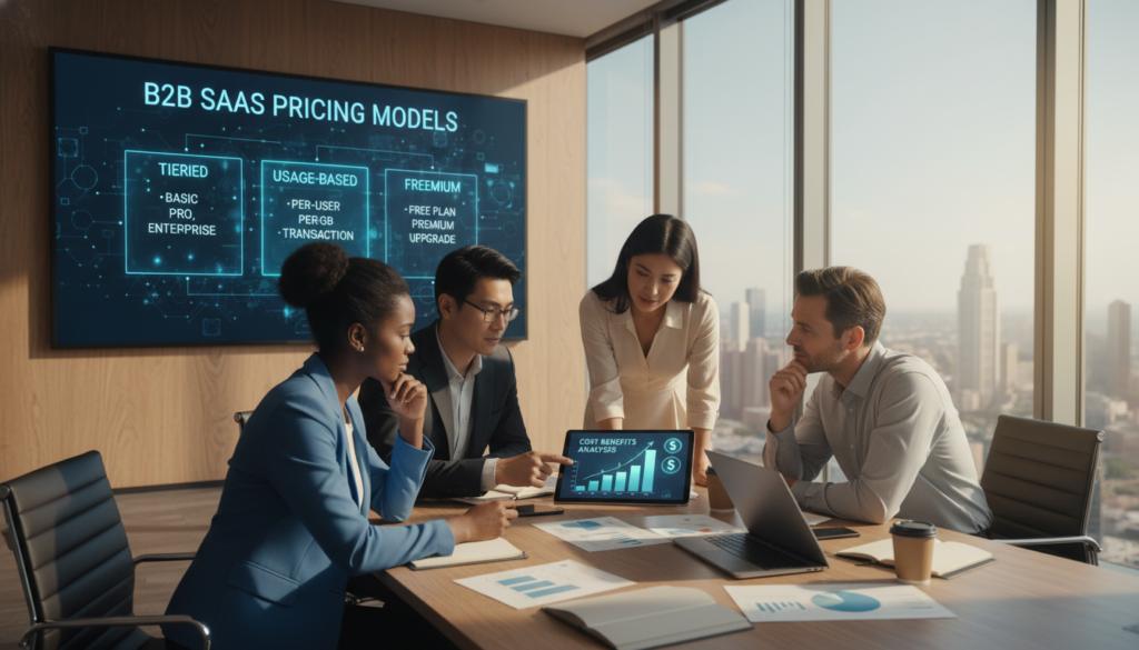 B2B SaaS pricing models