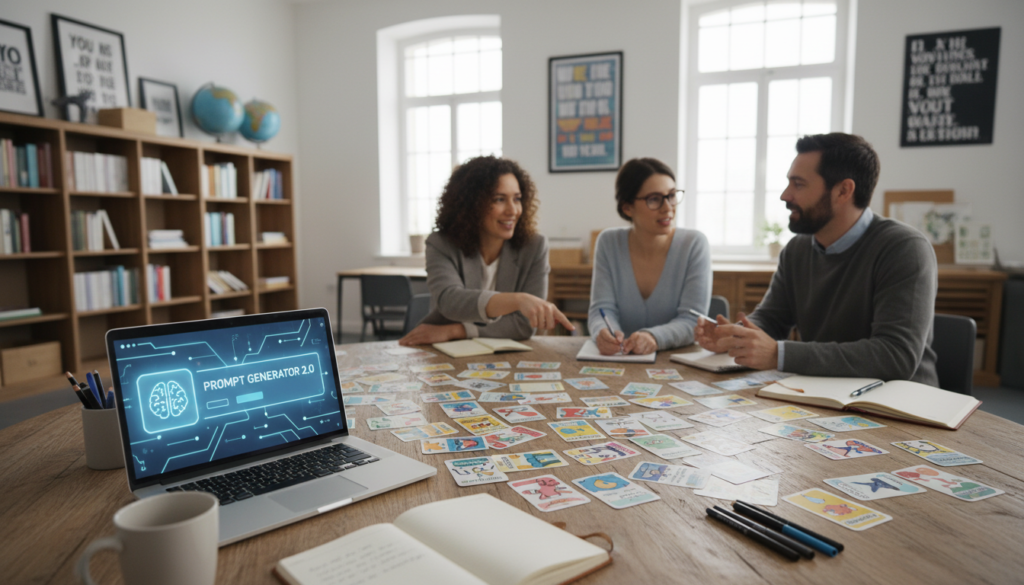 curated prompts for educators